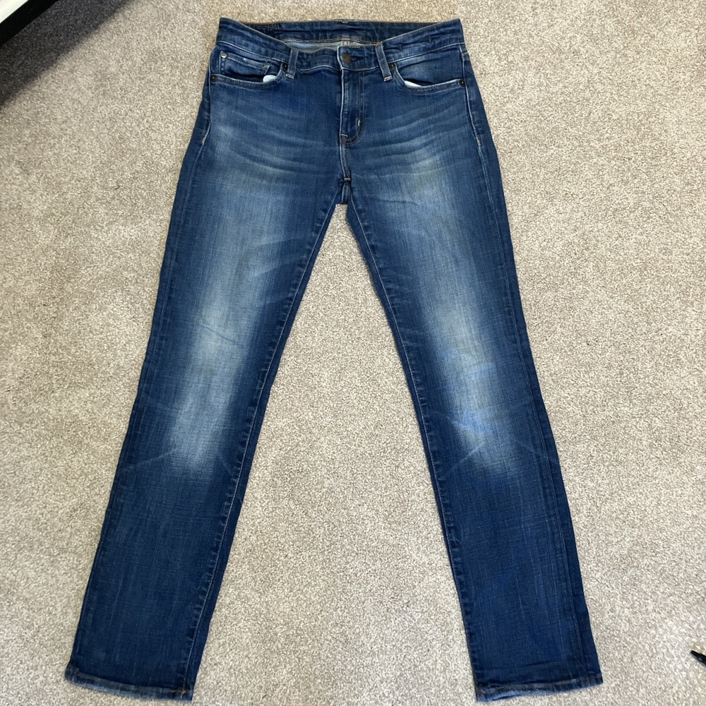 Denim & Supply Ralph Lauren Jeans Women's 28 X  30 Straight Blue Stretch Denim